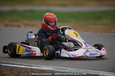 27/02/2011 : 1ère manche du Trophée Vincent Sanchez à Lavelanet (Photos Antoine Camblor) 2011 — karting
