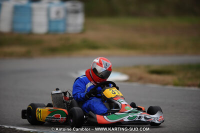 27/02/2011 : 1ère manche du Trophée Vincent Sanchez à Lavelanet (Photos Antoine Camblor) 2011 — karting