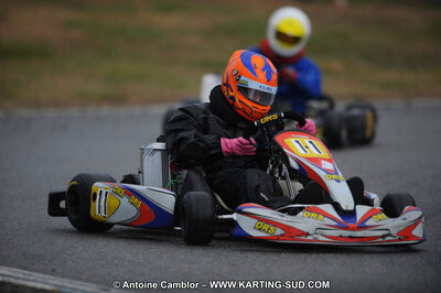 27/02/2011 : 1ère manche du Trophée Vincent Sanchez à Lavelanet (Photos Antoine Camblor) 2011 — karting