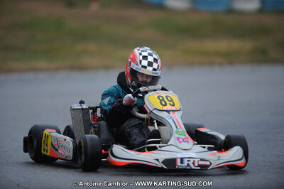 27/02/2011 : 1ère manche du Trophée Vincent Sanchez à Lavelanet (Photos Antoine Camblor) 2011 — karting