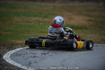 27/02/2011 : 1ère manche du Trophée Vincent Sanchez à Lavelanet (Photos Antoine Camblor) 2011 — karting