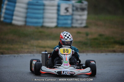 27/02/2011 : 1ère manche du Trophée Vincent Sanchez à Lavelanet (Photos Antoine Camblor) 2011 — karting