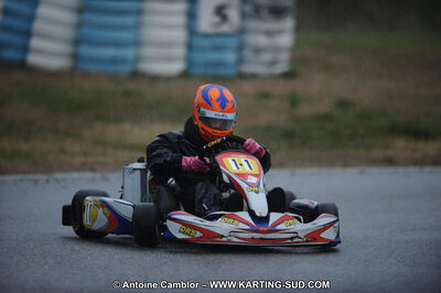 27/02/2011 : 1ère manche du Trophée Vincent Sanchez à Lavelanet (Photos Antoine Camblor) 2011 — karting