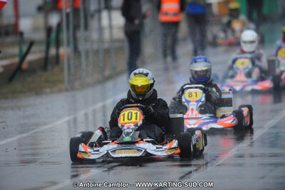 27/02/2011 : 1ère manche du Trophée Vincent Sanchez à Lavelanet (Photos Antoine Camblor) 2011 — karting