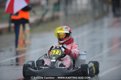 27/02/2011 : 1ère manche du Trophée Vincent Sanchez à Lavelanet (Photos Antoine Camblor) 2011 — karting