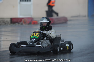 27/02/2011 : 1ère manche du Trophée Vincent Sanchez à Lavelanet (Photos Antoine Camblor) 2011 — karting