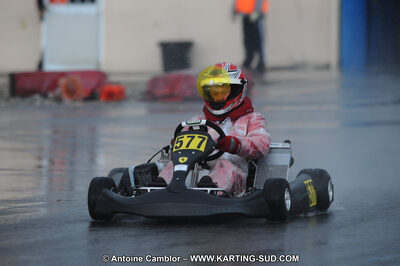 27/02/2011 : 1ère manche du Trophée Vincent Sanchez à Lavelanet (Photos Antoine Camblor) 2011 — karting