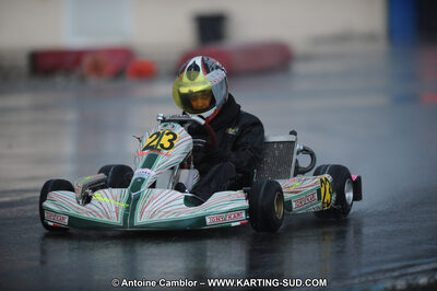 27/02/2011 : 1ère manche du Trophée Vincent Sanchez à Lavelanet (Photos Antoine Camblor) 2011 — karting