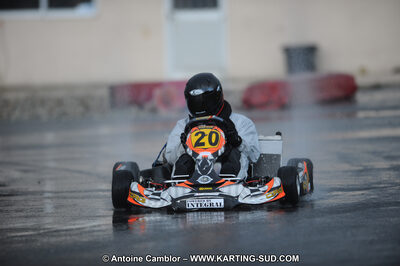 27/02/2011 : 1ère manche du Trophée Vincent Sanchez à Lavelanet (Photos Antoine Camblor) 2011 — karting