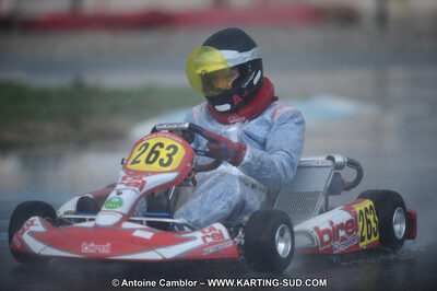 27/02/2011 : 1ère manche du Trophée Vincent Sanchez à Lavelanet (Photos Antoine Camblor) 2011 — karting