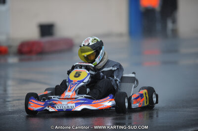 27/02/2011 : 1ère manche du Trophée Vincent Sanchez à Lavelanet (Photos Antoine Camblor) 2011 — karting