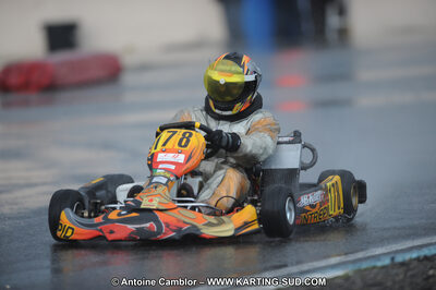 27/02/2011 : 1ère manche du Trophée Vincent Sanchez à Lavelanet (Photos Antoine Camblor) 2011 — karting