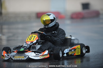 27/02/2011 : 1ère manche du Trophée Vincent Sanchez à Lavelanet (Photos Antoine Camblor) 2011 — karting