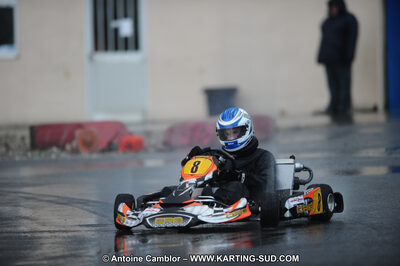27/02/2011 : 1ère manche du Trophée Vincent Sanchez à Lavelanet (Photos Antoine Camblor) 2011 — karting