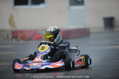 27/02/2011 : 1ère manche du Trophée Vincent Sanchez à Lavelanet (Photos Antoine Camblor) 2011 — karting