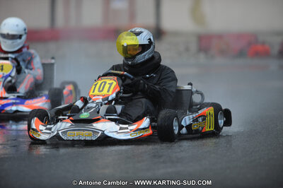 27/02/2011 : 1ère manche du Trophée Vincent Sanchez à Lavelanet (Photos Antoine Camblor) 2011 — karting