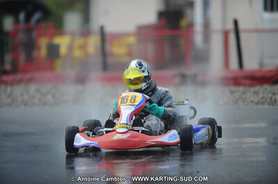 27/02/2011 : 1ère manche du Trophée Vincent Sanchez à Lavelanet (Photos Antoine Camblor) 2011 — karting
