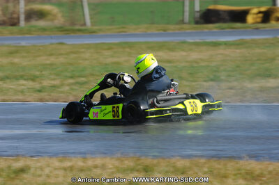 27/02/2011 : 1ère manche du Trophée Vincent Sanchez à Lavelanet (Photos Antoine Camblor) 2011 — karting