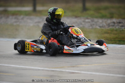 27/02/2011 : 1ère manche du Trophée Vincent Sanchez à Lavelanet (Photos Antoine Camblor) 2011 — karting