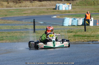 27/02/2011 : 1ère manche du Trophée Vincent Sanchez à Lavelanet (Photos Antoine Camblor) 2011 — karting