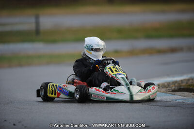 27/02/2011 : 1ère manche du Trophée Vincent Sanchez à Lavelanet (Photos Antoine Camblor) 2011 — karting