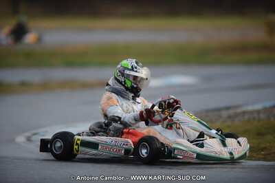 27/02/2011 : 1ère manche du Trophée Vincent Sanchez à Lavelanet (Photos Antoine Camblor) 2011 — karting