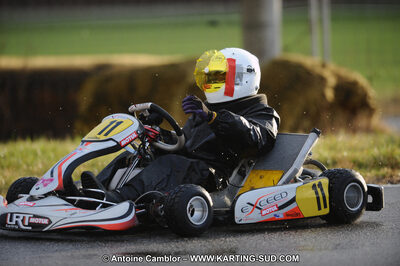 27/02/2011 : 1ère manche du Trophée Vincent Sanchez à Lavelanet (Photos Antoine Camblor) 2011 — karting