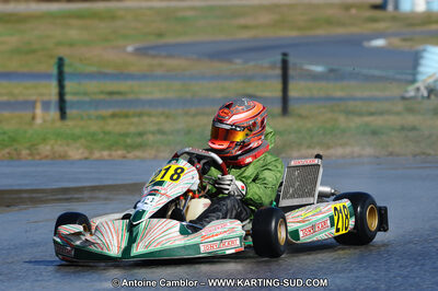 27/02/2011 : 1ère manche du Trophée Vincent Sanchez à Lavelanet (Photos Antoine Camblor) 2011 — karting