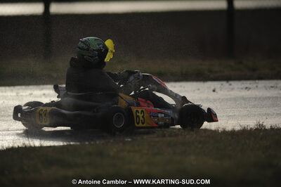 27/02/2011 : 1ère manche du Trophée Vincent Sanchez à Lavelanet (Photos Antoine Camblor) 2011 — karting