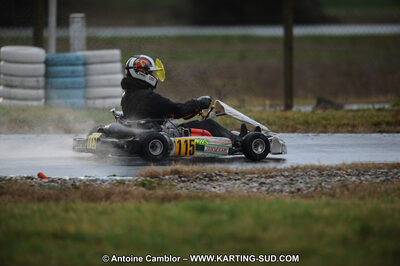 27/02/2011 : 1ère manche du Trophée Vincent Sanchez à Lavelanet (Photos Antoine Camblor) 2011 — karting
