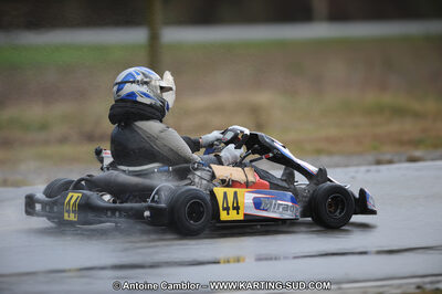 27/02/2011 : 1ère manche du Trophée Vincent Sanchez à Lavelanet (Photos Antoine Camblor) 2011 — karting