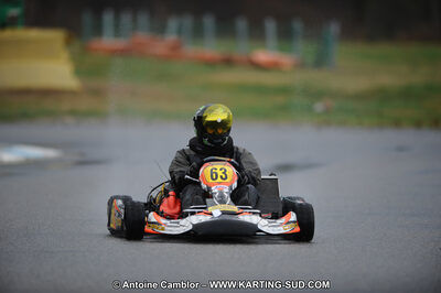 27/02/2011 : 1ère manche du Trophée Vincent Sanchez à Lavelanet (Photos Antoine Camblor) 2011 — karting