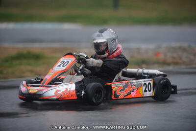 27/02/2011 : 1ère manche du Trophée Vincent Sanchez à Lavelanet (Photos Antoine Camblor) 2011 — karting