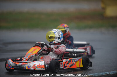 27/02/2011 : 1ère manche du Trophée Vincent Sanchez à Lavelanet (Photos Antoine Camblor) 2011 — karting