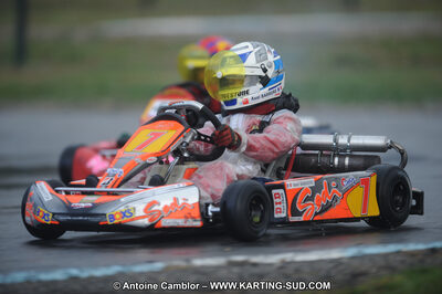 27/02/2011 : 1ère manche du Trophée Vincent Sanchez à Lavelanet (Photos Antoine Camblor) 2011 — karting