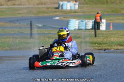 27/02/2011 : 1ère manche du Trophée Vincent Sanchez à Lavelanet (Photos Antoine Camblor) 2011 — karting