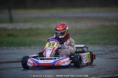 27/02/2011 : 1ère manche du Trophée Vincent Sanchez à Lavelanet (Photos Antoine Camblor) 2011 — karting