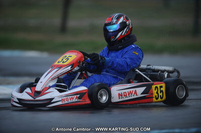 27/02/2011 : 1ère manche du Trophée Vincent Sanchez à Lavelanet (Photos Antoine Camblor) 2011 — karting
