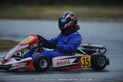 27/02/2011 : 1ère manche du Trophée Vincent Sanchez à Lavelanet (Photos Antoine Camblor) 2011 — karting
