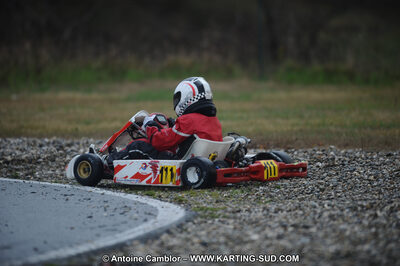 27/02/2011 : 1ère manche du Trophée Vincent Sanchez à Lavelanet (Photos Antoine Camblor) 2011 — karting