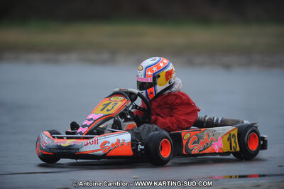 27/02/2011 : 1ère manche du Trophée Vincent Sanchez à Lavelanet (Photos Antoine Camblor) 2011 — karting