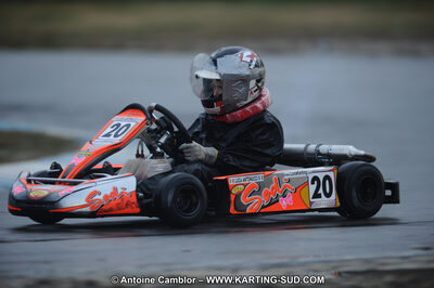 27/02/2011 : 1ère manche du Trophée Vincent Sanchez à Lavelanet (Photos Antoine Camblor) 2011 — karting