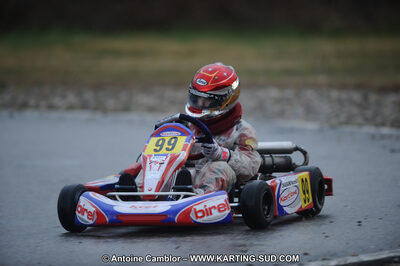 27/02/2011 : 1ère manche du Trophée Vincent Sanchez à Lavelanet (Photos Antoine Camblor) 2011 — karting