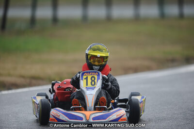 27/02/2011 : 1ère manche du Trophée Vincent Sanchez à Lavelanet (Photos Antoine Camblor) 2011 — karting
