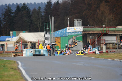 27/02/2011 : 1ère manche du Trophée Vincent Sanchez à Lavelanet (Photos Antoine Camblor) 2011 — karting
