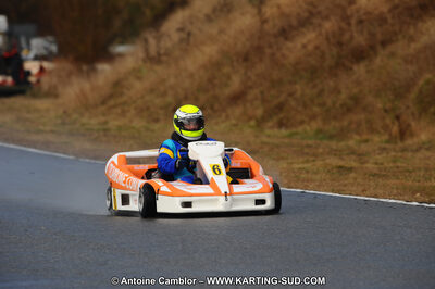 27/02/2011 : 1ère manche du Trophée Vincent Sanchez à Lavelanet (Photos Antoine Camblor) 2011 — karting