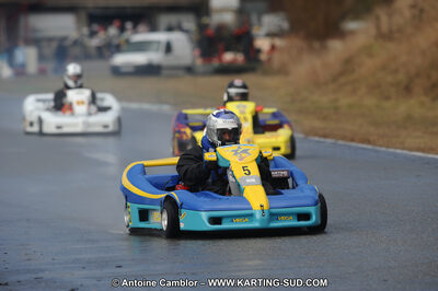 27/02/2011 : 1ère manche du Trophée Vincent Sanchez à Lavelanet (Photos Antoine Camblor) 2011 — karting