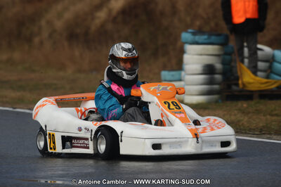 27/02/2011 : 1ère manche du Trophée Vincent Sanchez à Lavelanet (Photos Antoine Camblor) 2011 — karting