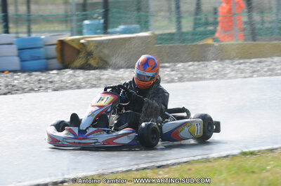 27/02/2011 : 1ère manche du Trophée Vincent Sanchez à Lavelanet (Photos Antoine Camblor) 2011 — karting