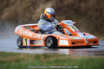 27/02/2011 : 1ère manche du Trophée Vincent Sanchez à Lavelanet (Photos Antoine Camblor) 2011 — karting